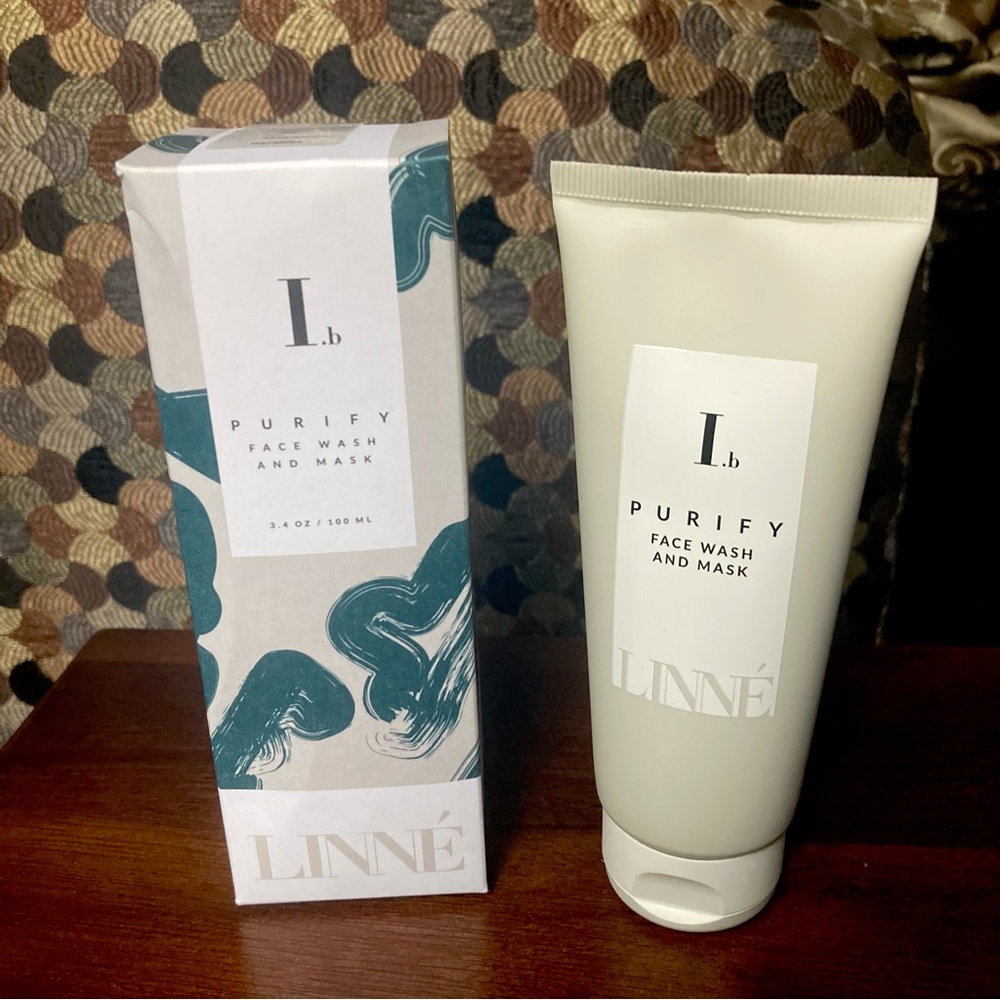 Linne Purify Face Wash and Mask - Full Size - NEW!